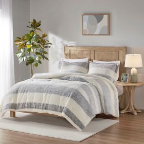 Sherpa Comforter Set (Color: as Pic)